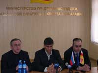 Алан Багиев, Руслан Караев и Сослан Мамсуров