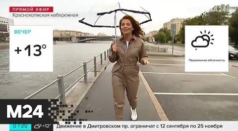 "Утро": пасмурная погода ожидается в Москве в четверг - Москва 24