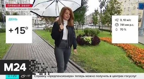 "Утро": прохладная погода ожидается в столичном регионе 9 сентября - Москва 24