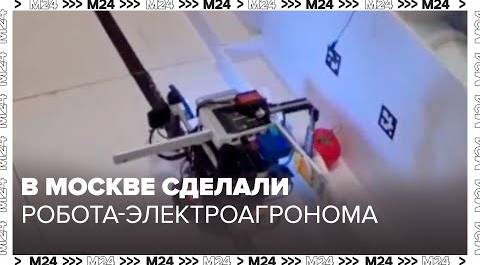 Московские ученые создали робота-электроагронома - Москва 24