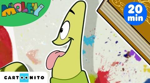 Проблем с боядисването | Компилация Червеят и Коди | Анимационни филми за деца | Cartoonito