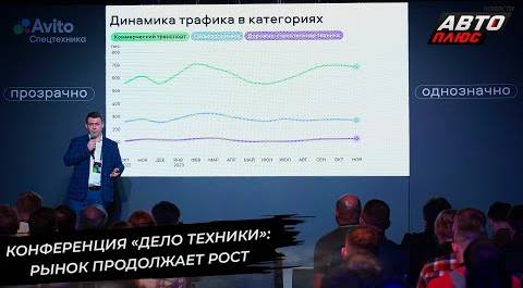 Конференция «Дело техники»: рынок спецтехники продолжает рост 📺 Новости с колёс №2555