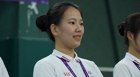 У Лиин, волонтер Азиатских игр в Ханчжоу из Мьянмы