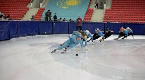 Казахстанские спортсмены тренируются перед Олимпиадой в Пекине