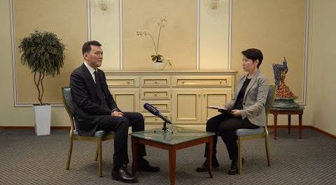 Интервью госсекретаря Казахстана Ерлана Карина CGTN