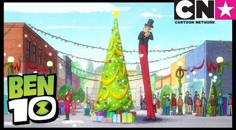 Бен 10 на русском | счастливого Рождества | Cartoon Network
