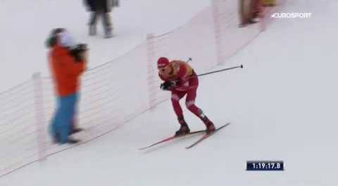 Ски Тур-2020 | Победный финиш Александра Большунова в масс-старте на 34 км