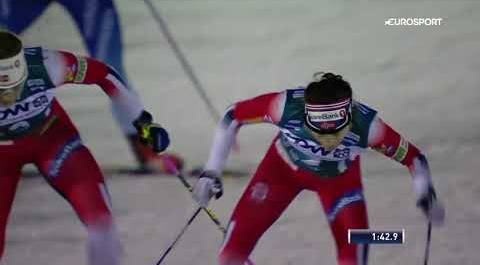 Обзор финала женского спринта многодневки «Ски Тур»