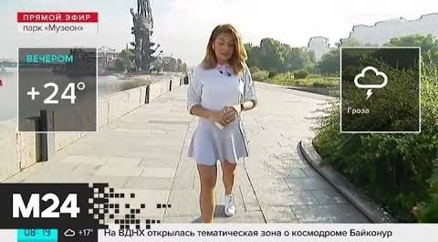 "Утро": гроза ожидается в Москве вечером во вторник - Москва 24