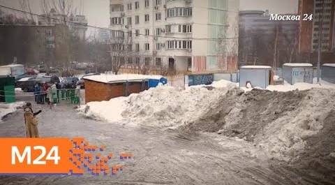 "Спорная территория": "снег в большом городе" - Москва 24