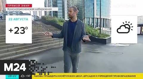 "Утро": москвичам рассказали о погоде в четверг - Москва 24