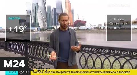 "Утро": москвичей предупредили о грозе и ветре - Москва 24