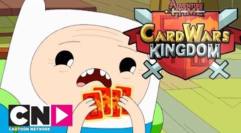 Время приключений | Прохождение игры «Королевство карточных войн» | Cartoon Network