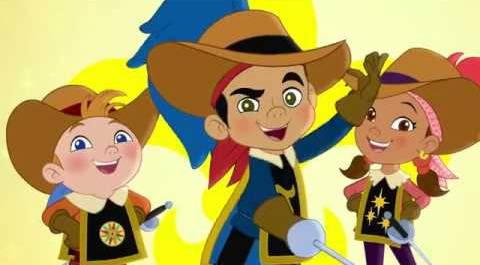 Джейк и Пираты Нетландии - Сказки капитана Базарда. Часть 1 и 2  - серия 18 сезон 4 Disney