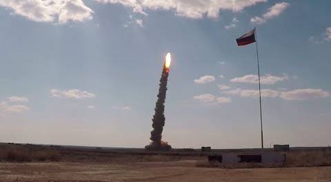Кадры пуска новой противоракеты системы ПРО
