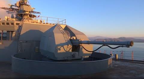 Модернизированный фрегат «Маршал Шапошников» испытал новое оружие в Японском море
