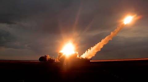 Запуск ракет комплекса ПВО «Бук-М3» с экшн-камеры