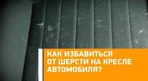 #Лайфхак: как избавиться от шерсти на кресле автомобиля? Минтранс.