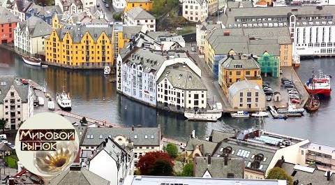 Норвегия. Берген 🍅 Мировой рынок 🌏 Моя Планета