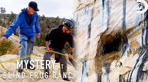 Descending 250ft into the Mormon Eye Cave | Mystery at Blind Frog Ranch | Discovery