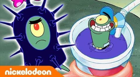 Губка Боб Квадратные Штаны | Лучшие маскировки Планктона | Nickelodeon Россия