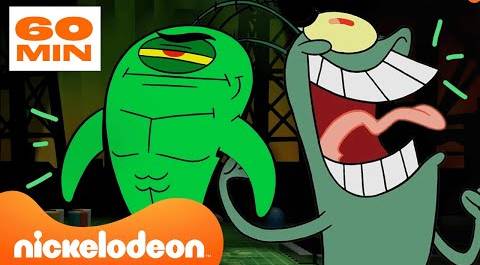 Губка Боб | Лучшие моменты с Планктоном из 11 сезона сериала «Губка Боб» | Nickelodeon Cyrillic