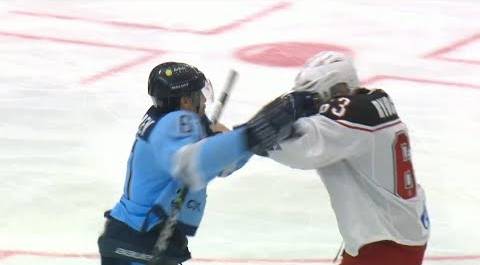 KHL Fight: Yakovlev VS Rydchenko