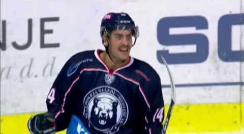 Lucas Lessio first KHL goal