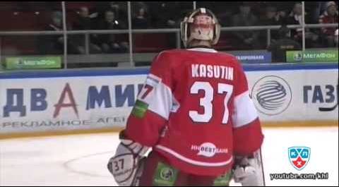 Первый гол Прохоркина в КХЛ / Nikolai Prokhorkin first KHL goal