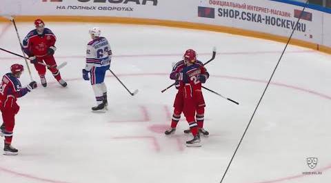 Slepyshev scores his 100th KHL goal