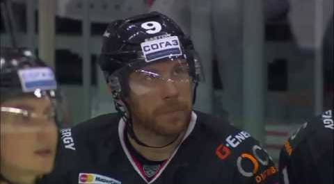 Derek Roy first KHL goal