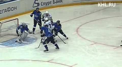 Первый гол Кулемина в КХЛ / First KHL goal by Kulemin