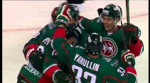 Первый гол Артёма Михеева в КХЛ / Artyom Mikheyev first KHL goal