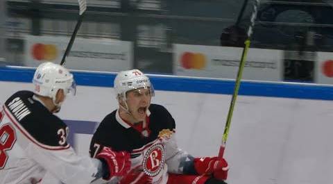 Nikita Goncharov first KHL goal