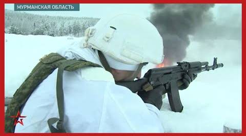 Арктические гвоздики: мотострелки прошли огневую подготовку в условиях экстремального мороза