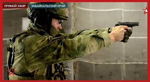 Бойцы спецназа продемонстрировали мастерство тактической стрельбы в Забайкалье