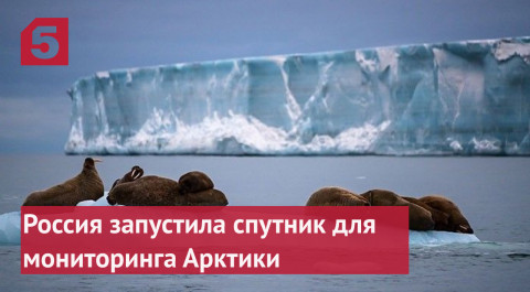 Россия запустила спутник для мониторинга Арктики
