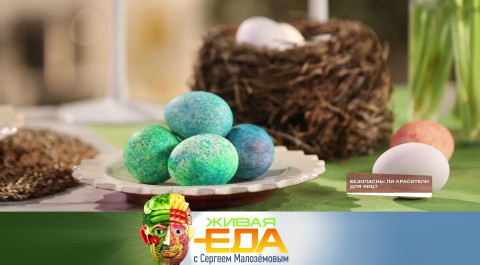«Живая еда»: Идеальный кулич, все о красителях для яиц и как экономить на продуктах (24.04.2021)