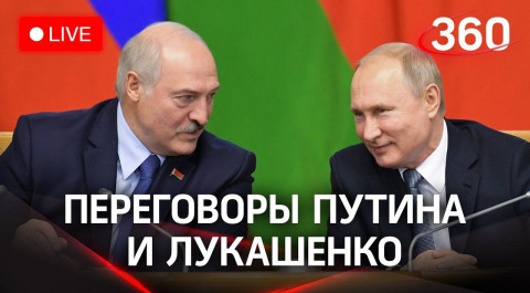 Владимир Путин и Александр Лукашенко обсуждают вопросы Союзного государства. Прямая трансляция