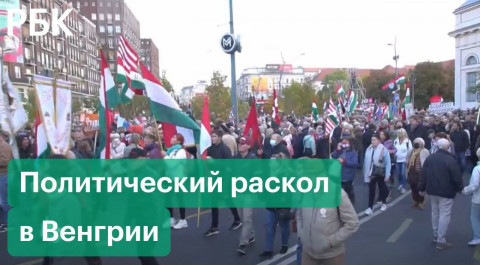 Митинги в Будапеште: оппозиция объединилась против действующего премьера Венгрии