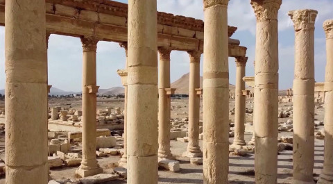 Российские специалисты восстановят Триумфальную арку Пальмиры в Сирии