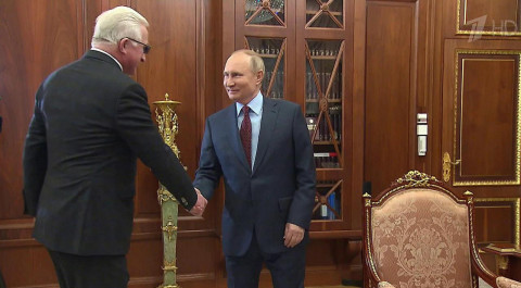 Владимир Путин провел встречу с главой РСПП Александром Шохиным