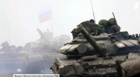 Российские военные взяли под контроль город Изюм в Харьковской области