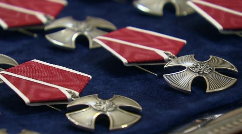 Участникам боевых действий на Украине вручили ордена Мужества и медали "За отвагу"