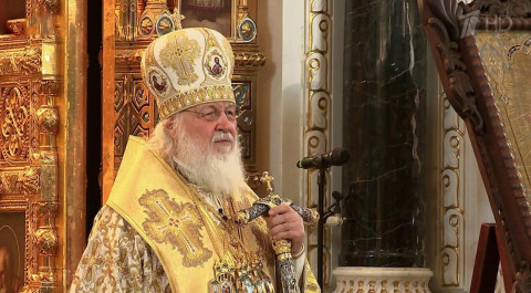 Патриарх Кирилл: Мое сердце кровью обливается, когда я думаю, что происходит на Украине