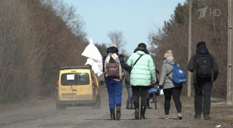 Под градом мин сейчас идет эвакуация населения города Рубежное