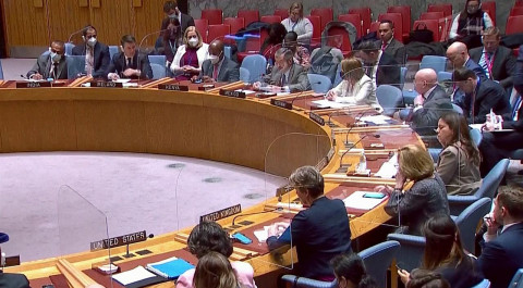 Совбез ООН не одобрил российский проект резолюции по Украине