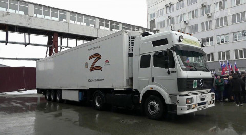 Из Ставрополя в Донбасс сегодня выехал грузовик с помощью, собранной "Единой Россией"